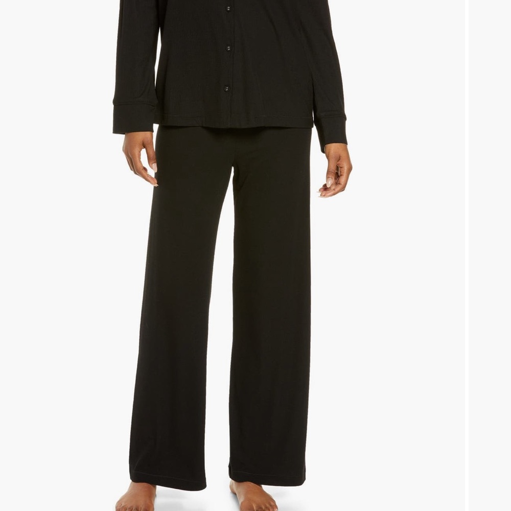 SKIMS Black Pajama Set